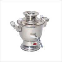 Steel Samovar and Teapot