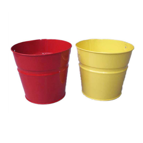 Colored Iron Planter
