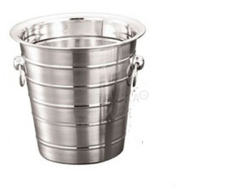 Stainless Steel Full Ribbed Champagne Bucket