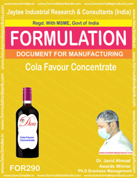 Coca cola flavor concentrate