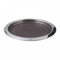 Stainless Steel Leather Bar Tray