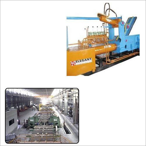 Scrap Baling Press For Saw Pipe Plant