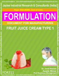 E Books Formula Of Fruit Juice Cream Type 1