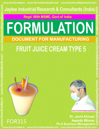 E Books Formula Of Fruit Juice Cream Type 5