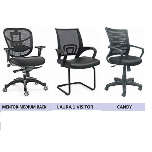 Ergonomic Design Revolving Chairs