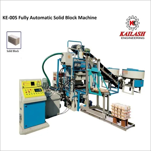 Automatic Solid Block Machine By KAILASH ENGINEERING