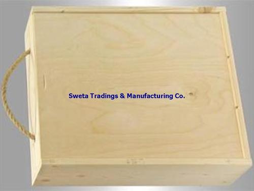 Wooden wine box