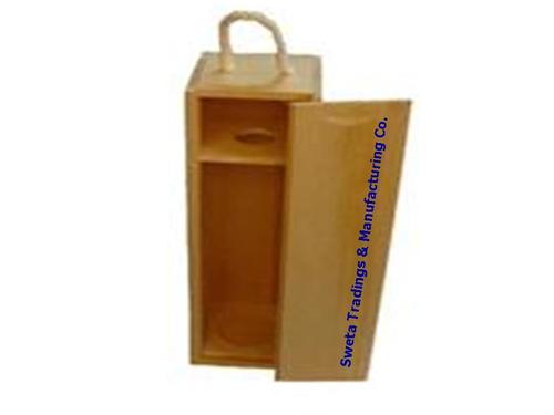 Wooden Wine Bottle Boxes