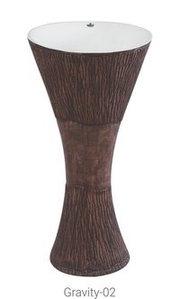 Color Pedestal Wash Basin