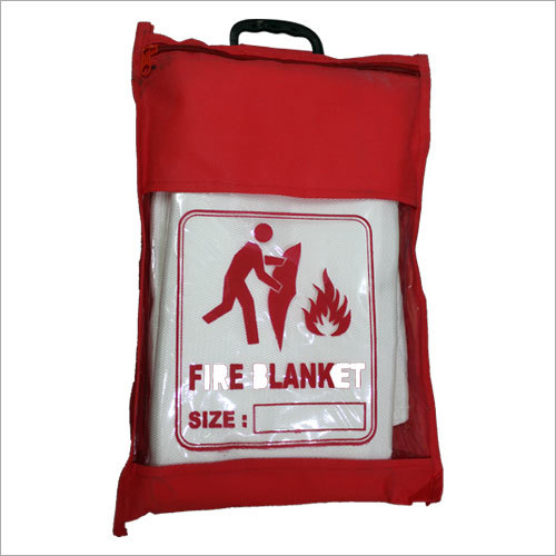 Fire Blanket - Fiberglass, 12 Months Warranty, White | Reusable, Lightweight, High Durability, Easy to Use, Excellent Fire Extinguishing Property