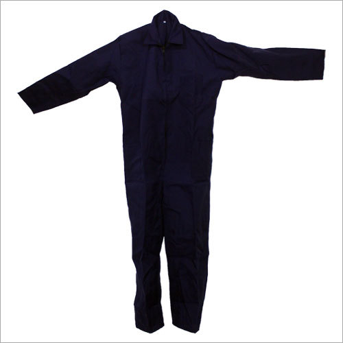 Mens Industrial Suit - Cotton, Plus Size, Black | Full Sleeves, Durable, Seamless Stitching, Optimum Worker Protection, 12 Months Warranty