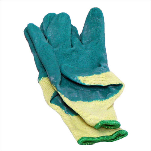 PVC Safety Gloves - Durable Polyvinyl Chloride, Various Sizes Available, Yellow and Green Color | Chemical Resistant, Abrasion & Tear Resistant, Comfortable Grip