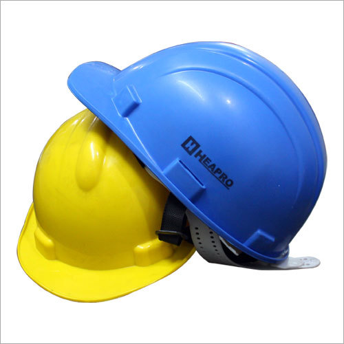 Safety Helmet - Heavy-Duty Safety Helmet, Lightweight Half Face Design , Yellow and Blue , Electric Shock Resistance, 1 Month Warranty