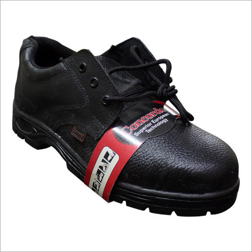 Safety Shoes - Thermoplastic Polyurethane Upper, Black Color, Men's Lace Design | Lightweight, Acid and Heat Resistant, 12-Month Warranty, Exceptional Comfort in Challenging Conditions