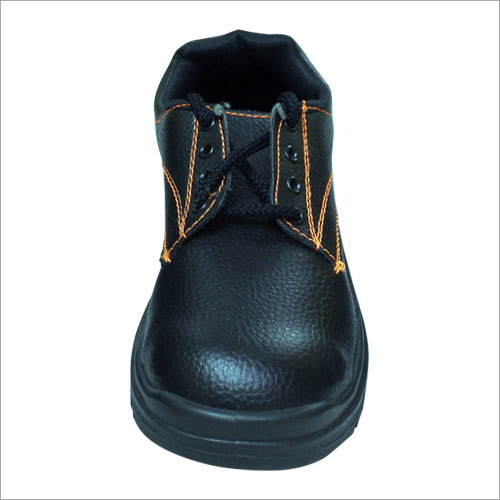 Black Pu Sole Safety Shoes