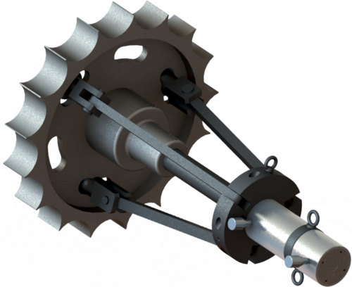 Hydraulic Sprocket Removal Fixture Puller