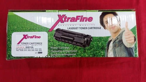 HP 12 Toner Cartridge - 100x50x50 mm, Black | Sharp Prints, Reliable Printing, Easy Install