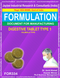 Ayurvedic Product Formulation