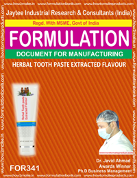 Herbal Health Product Formula's