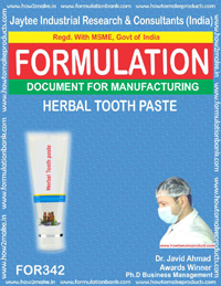 Herbal Health Product Formula's