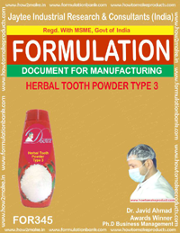 Herbal Health Product Formula's