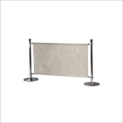 STANCHION POST WITH SCREEN