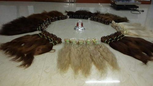 Brown Straight And Wave Weft