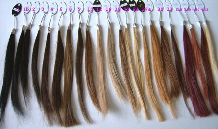 Brown Colouring Hair