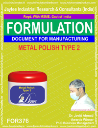 Metal Polishes Formulations