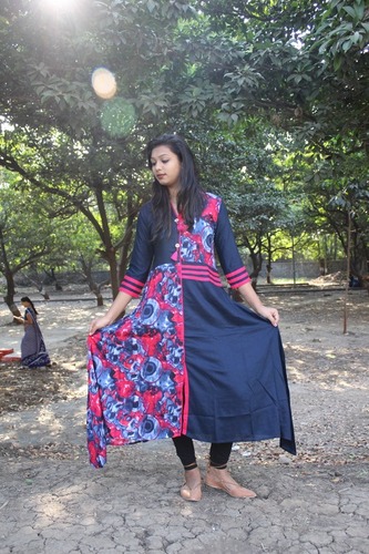 Rayon Designer Kurti