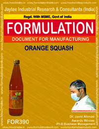 Recipe Orange Squash - Formula 390 Document File | Instant Email Download, E-book Format