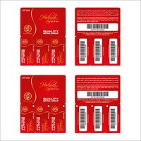 4 In One Membership Card - Pvc Material, 85x54mm Size, Multicolor Design | Double-sided, Laminated, Water Resistant, Matt Or Glossy Finishing