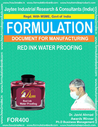 Inks Manufacturing Formulations