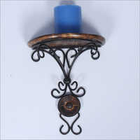 Wooden Hanging Candle Holder - Wood Material, Customizable Designs, Antique Imitation Style | Attractive Design, Easy Ceiling Mount, Unique Rustic Appearance