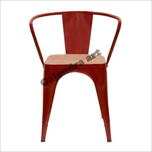 Gajendra Art Tolix Arm Chair Flat Top