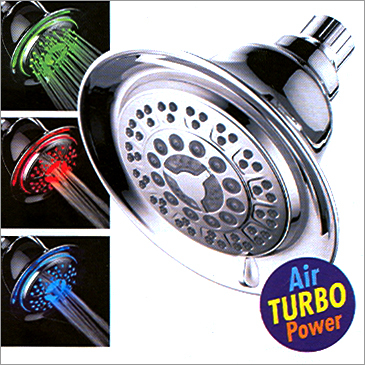 Stainless Steel Led Rain Shower