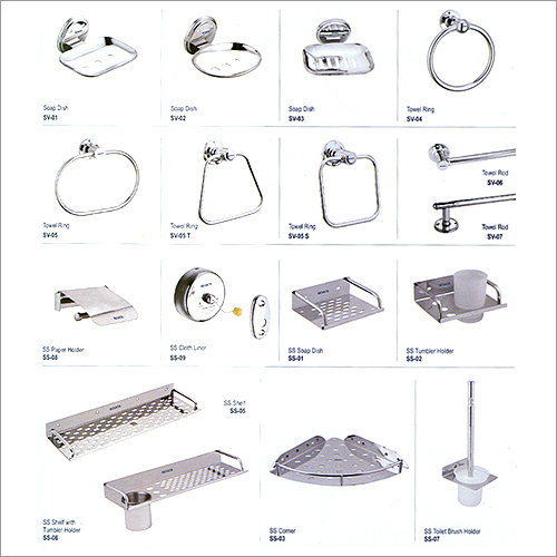 Bathroom Accessory - Round Design, 20-50 Inch | Aluminum, Stainless Steel, Brass Materials for Durable and Stylish Bathroom Solutions