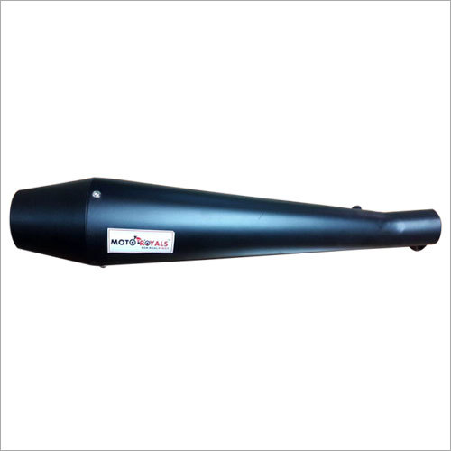Chrmo Plated Bike Silencer