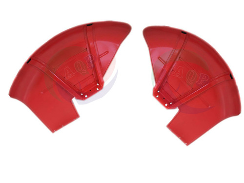 Red Oxide Massey Ferguson 65/240 Fender Cw Weld Bracket Pair (12" Drop)