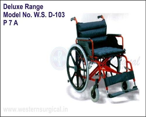 WHEEL CHAIR (DELUX RANGE)