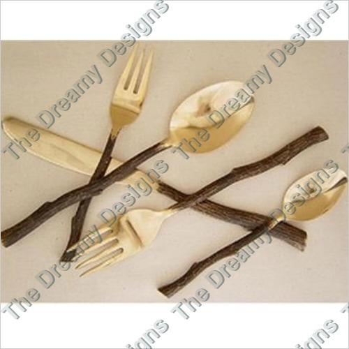 Brass Cutlery Set Brass Cutlery Set