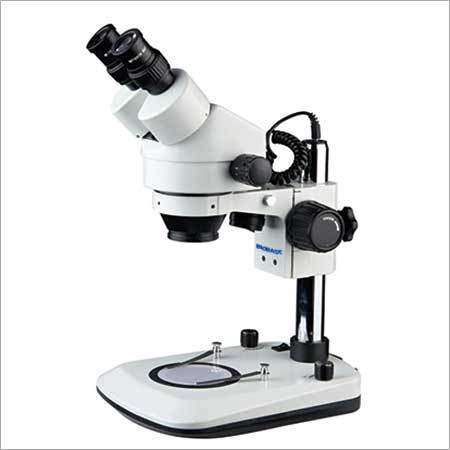 Continuous Zooming Stereo Microscope
