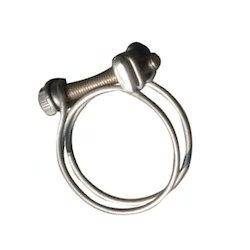 Wire Clamp - Epoxy Powder Coated Stainless Steel & Mild Steel Reliable Vibration Reduction for Heavy-Duty Applications