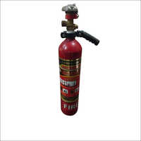 Co2 Type Fire Extinguisher - Aluminium, 4.2 X 4.2 X 1.4 Inches, Red - Ideal For Electrical Fires, Effective Against Liquid Flammables, Prevents Reoccurrence