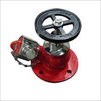 Hydrant Valve - Aluminium, 106.68x109.22x91.44 Mm, Red And Black | Hydraulically Operated, Perfect For Pressure Relief Service, Active Fire Protection Component, Powerful Water Flow