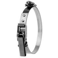 High Torque Quick Release Band Clamp - Stainless Steel | High Torque Mechanism, Quick Release Function, Durable Metal Build
