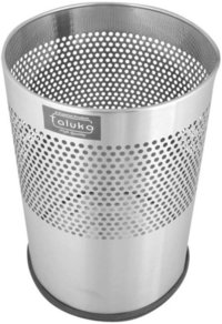 Stainless Steel Peforatted Bin Without Lid Dustbin