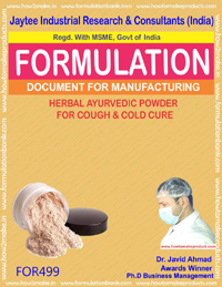 Ayurvedic Medicine Formualtion
