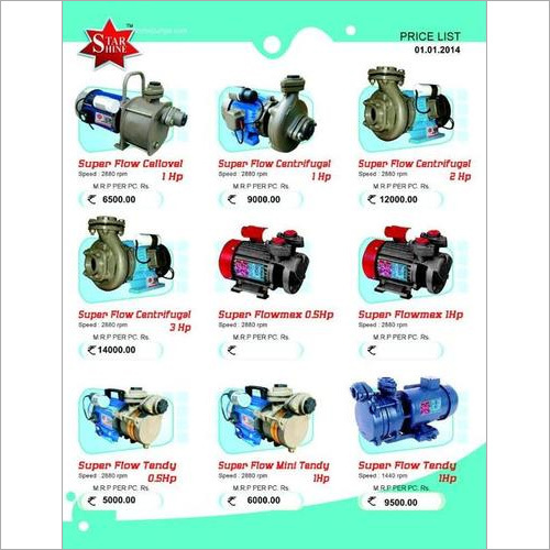 MONO BLOCK PUMNP RATE LIST (01.01.2014) PAGE NO. 1