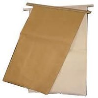 Industrial Liner Paper Bags - Hdpe And Coated Paper, 17.5x30 Inches, Brown | Biodegradable, Recyclable, Max Load 50 Kg, Flexo Printed